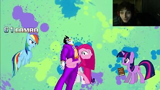 My Little Pony Characters (Twilight Sparkle, Rainbow Dash, And Rarity) VS Joker In An Epic Battle