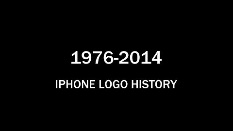 Iphone logo history