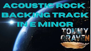 Acoustic Rock Backing Track in E Minor (licensing available)
