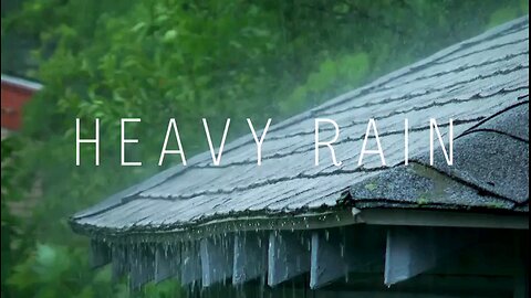 heavy rain