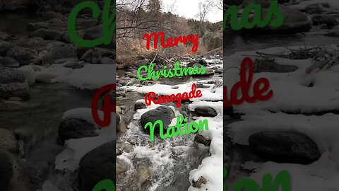 Merry Christmas from the creek