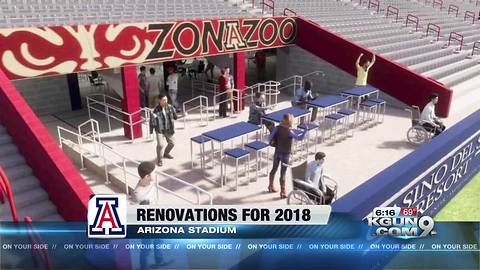 Arizona Athletics has five ongoing capital projects