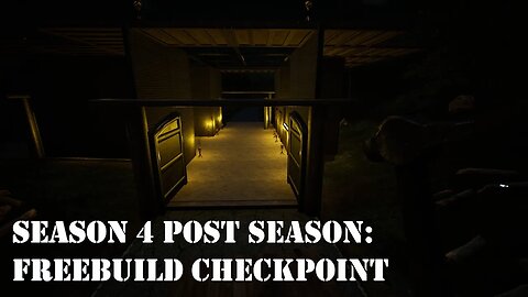 Season 4 Post Season! Building A Truck Checkpoint For Security! The Infected Gameplay