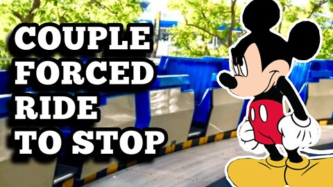 Couple Forces Disney's PeopleMover Ride to Stop Because They Were Making Out