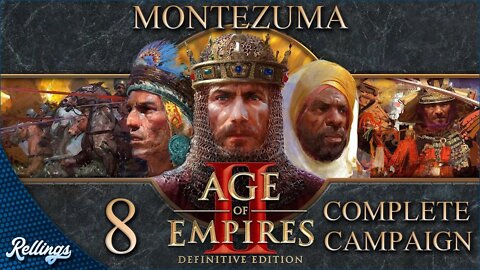 Age of Empires 2: Definitive Edition (PC) Montezuma | Full Campaign (No Commentary)