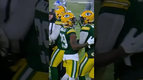 Quay Walker EJECTED for shoving Lions Staff, stomps and cries when ejected #shorts #quaywalker #nfl