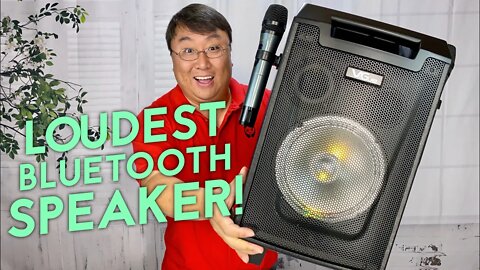 The Best Outdoor PA Bluetooth Karaoke Speaker by VeGue Review