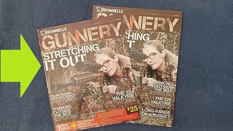 MEDIA REVIEW: BROWNELLS GUNNERY NO. 7, "STRETCHING IT OUT", Recoil Magazine Insert Edition, 2018