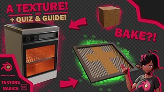 BAKING IN BLENDER?! Texture Baking Basics! - Blender Texture Basics