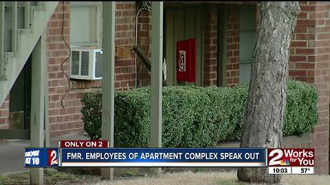 Former employees speak out on apartment complex