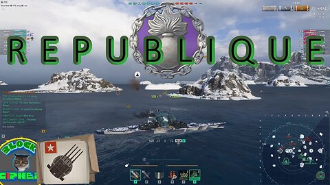 world of warships T10 Battleship Republique