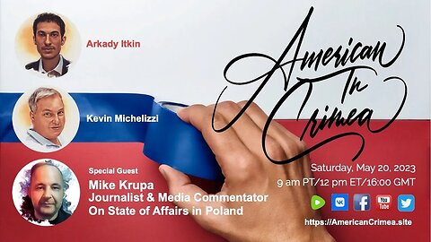 American in Crimea Interviews hosts journalist Mark Krupa