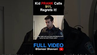 Kid PRANK Calls 911, Regrets it!