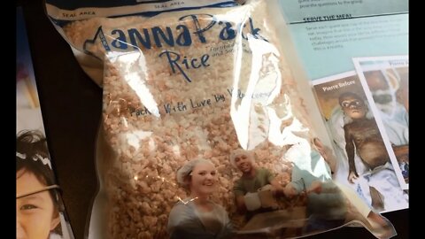 What the Feed My Starving Children MannaPack Rice meal tastes like