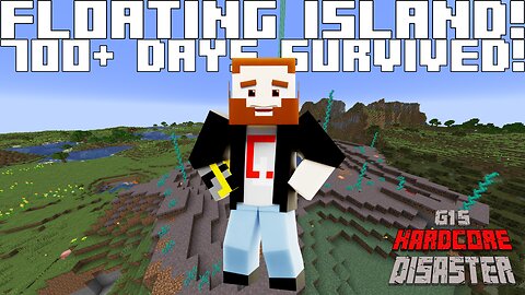 Floating Island Time :D Friday Vibes! - G1's Minecraft Hardcore Disaster