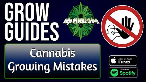 Common Cannabis Growing Mistakes | Grow Guides episode 29