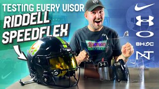 What Visors Fit a Riddell Speedflex?? Visor Installation and Fit Test