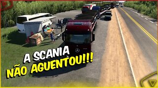 Scania Não Aguentou Acompanhar o Mercedão - Mapa Minas Gerais Ets2 Fazenda Boa Vista