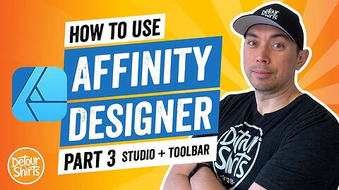 Affinity Designer Tutorial for Beginners - Learn how to use Affinity Designer Part 3