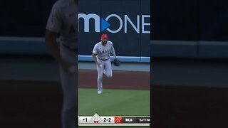 Jo Adell Great Catch To Take a Homer from Dodgers Muncy