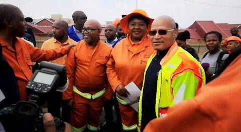 SOUTH AFRICA - Johannesburg - Reopening of the M2 Motorway (Video) (pMz)