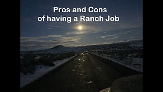 Ranch Ramble: Pros and Cons of having a Ranch Job