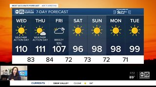 More HOT weather in the forecast