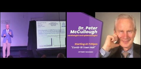 Dr. Peter McCullough at the Optimist Bahamas - Covid-9 Townhall (4.7.22)