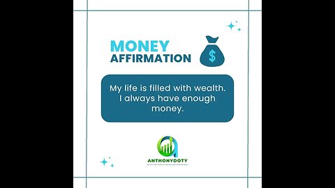 Sharing a money affirmation with you for an abundant weekend! 🥹🙏🏾