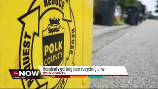 Polk County residents getting new recycle bins