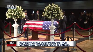 Funeral, visitation arrangements for late U.S. Congressman John Dingell