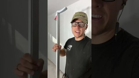 Cutting down an interior door.