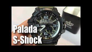 Palada 1617 Military Digital Analog Sports S-Shock Watch Review