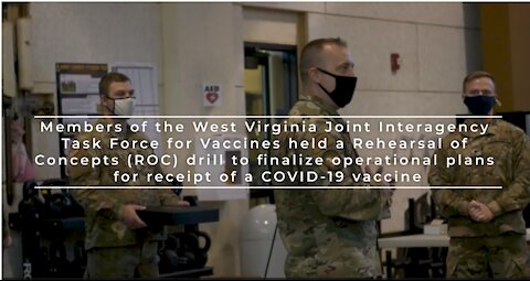 Rehearsal of Concepts Drill | Task Force Vaccine WVNG