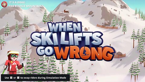 Having Fun Destroying a Ski Resort - When Ski Lifts Go Wrong