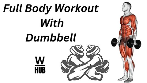 Full Body workout with dumbbells at home