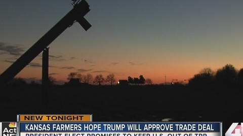 Local farmer asks Trump to keep trade agreements