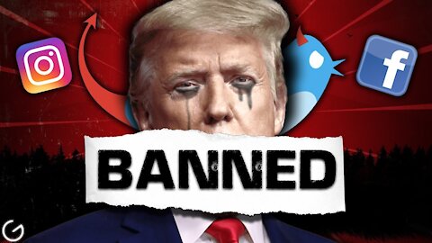 TRUMP BANNED From TWITTER, FACEBOOK & PARLER !!!