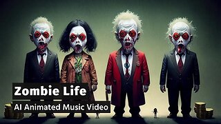 Zombie Life - AI Animated Music Video