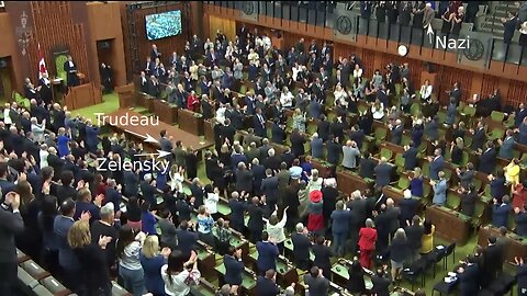 Canadian Parliaments Standing Ovation on Sept 2023 to a Living Nazi