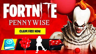 Fortnite x IT: Chapter 2 - Official Pennywise Bundle