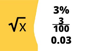 Square root - Converting between decimal, fraction, percent - IntoMath