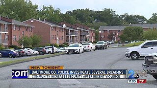 Police investigating several break-ins throughout Baltimore County