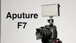 Aputure F7 LED Light - 7" LED Light for On/Off Camera Video Lighting