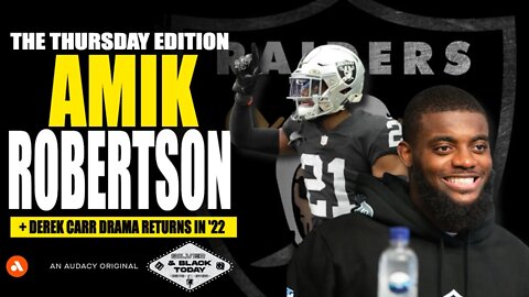 Las Vegas Raiders CB Amik Robertson + Denver Matchup Preview