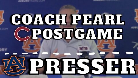 Bruce Pearl Recaps Auburn Basketball vs. Colgate | AUBURN PRESS CONFERENCE