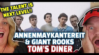 Tom's Diner (Cover) - @AnnenMayKantereit x Giant Rooks | REACTION | Mind-Blowing Vocal Talent! TDWS