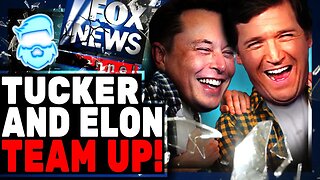 Tucker Carlson Teams Up With Elon Musk & Prepares For WAR With Fox News As Their Ratings Plummet!