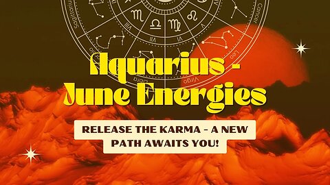 #Aquarius Release The Karma - There's A New Path Waiting On You! #tarotreading #guidancemessages