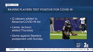 Ravens QB Lamar Jackson tests positive for COVID